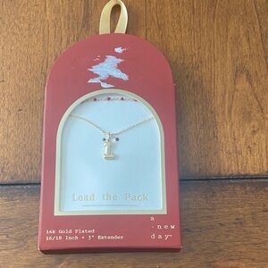 A New Day Gold Lead the Pack Number 1 Pendant Necklace